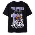 Golden State Valkyries In My Veins Jesus In My Heart T-Shirt Valkyries Merch Religious Gifts - Merchluma