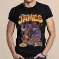 LeBron James The King Philadelphia 76ers Comic T-Shirt #23 LeBron James Merch Gift For Fans - Merchluma