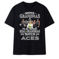 LV Aces Merch Some Grandmas Play Bingo Real Grandmas Watch Las Vegas Aces T-Shirt Fan Gear - Merchluma