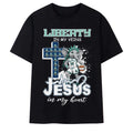 New York Liberty In My Veins Jesus In My Heart Signature 2026 T-Shirt NY Liberty Merch Fan Gear - Merchluma