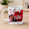 Netflix Here The Whole Time Miguel Lallo Felipe Coffee Mug Best Gift For Couples - Merchluma