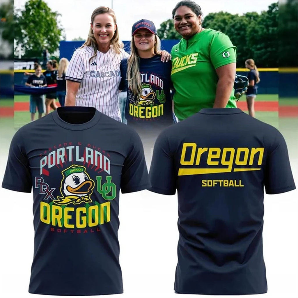 Oregon Ducks Softball Portland Cascade 2026 Shirt Oregon Ducks Merch Sports Fan Gifts Ideas - Merchluma
