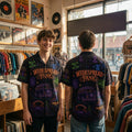 Widespread Panic Neon Retro Jam Band Psychedelic Rock Summer Hawaiian Shirt Widespread Merch - Merchluma