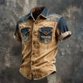 Personalized Masonic Logo Patchwork Hawaiian Shirt Freemason Merch Gift For Husband - Merchluma