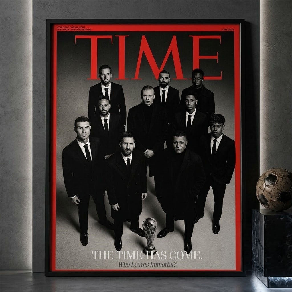 World Cup Football Legends Who Leaves Immortal Poster FIFA World Cup 2026 Merch Home Decor - Merchluma