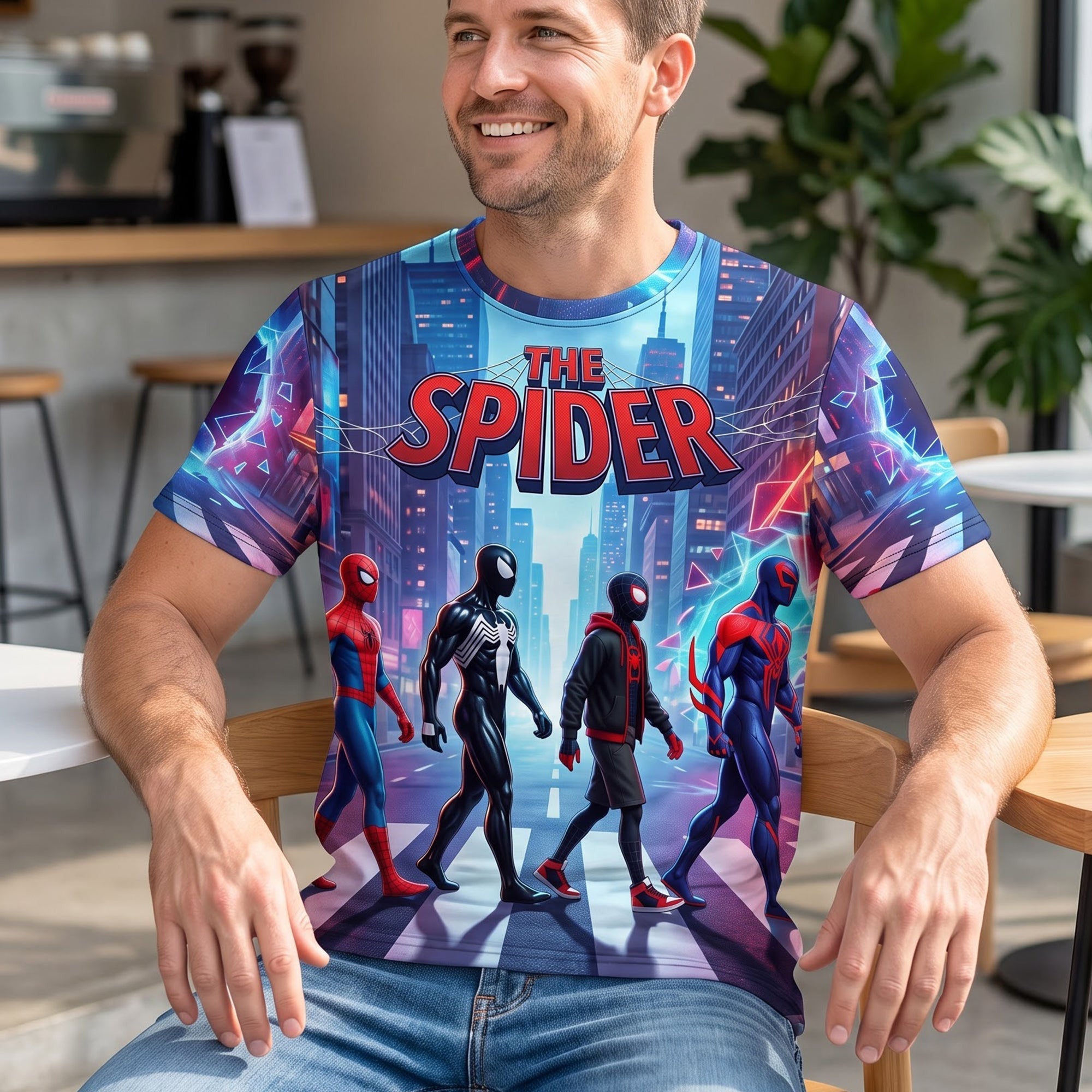The Spider Hero Squad Shirt Spider Man Merch Best Gifts For Marvel Fans - Merchluma