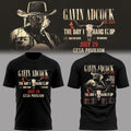 Gavin Adcock Tour 2026 Merch The Day I Hang It Up Tour Dates T-Shirt Best Gift For Country Fans - Merchluma
