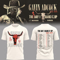 Gavin Adcock Tour 2026 Merch The Day I Hand It Up Tour Dates T-Shirt Gift For Country Fans - Merchluma