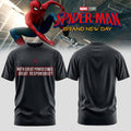 Spider-Man Brand New Day Merch 2026 With Great Power Comes Great Responsibility Shirt Him Gifts - Merchluma