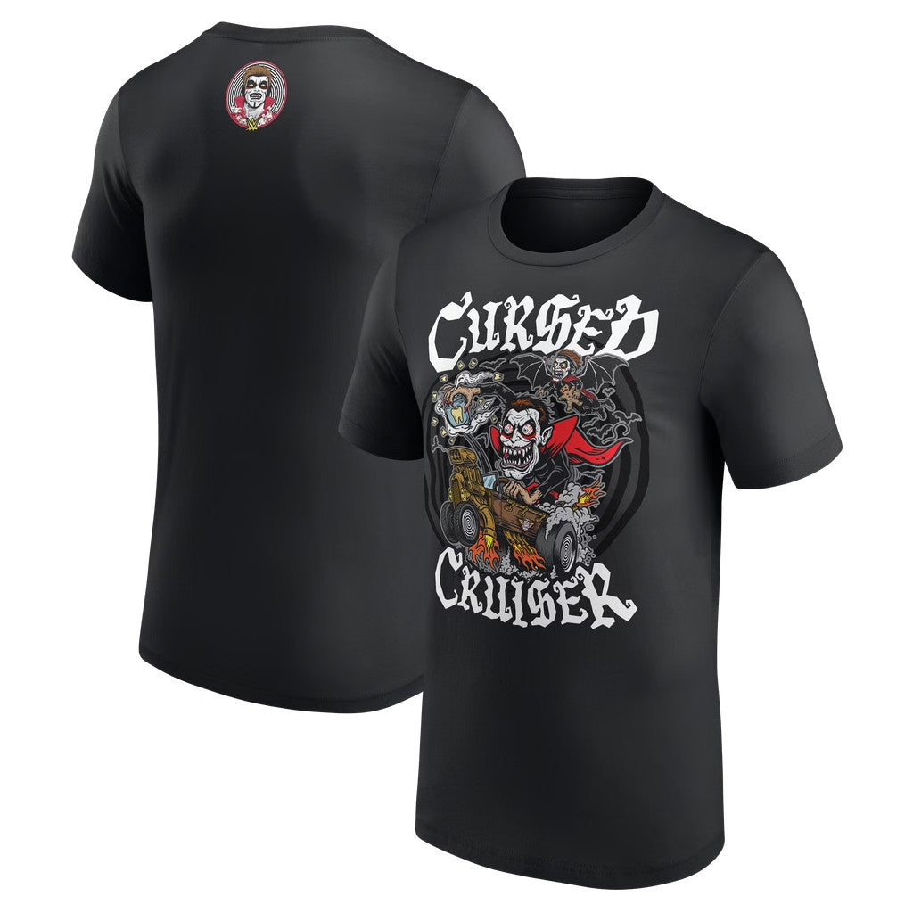 Danhausen Merch 2026 Danhausen Cursed Cruiser T-Shirt Black Gift For Wrestling Lovers - Merchluma