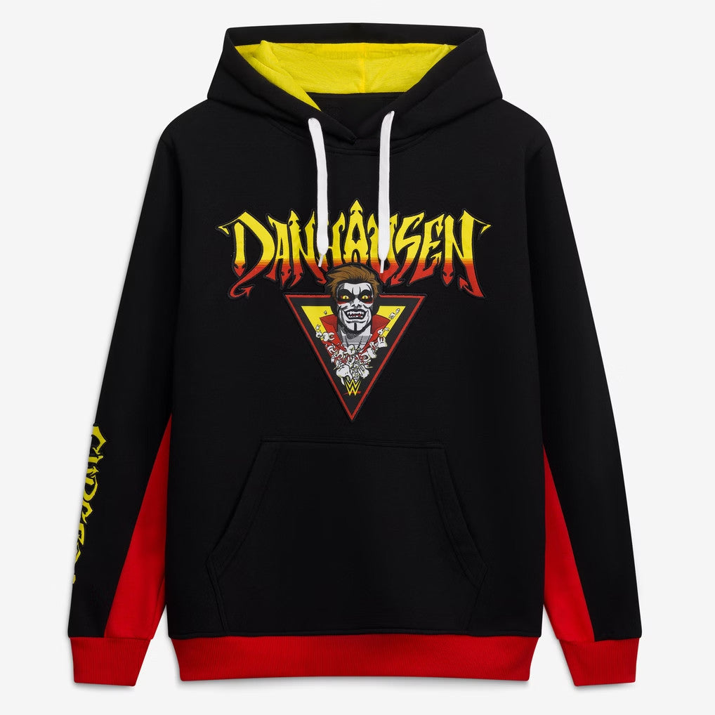 Danhausen Merch 2026 Danhausen Cursed Chenille Hoodie Black Best Gift For Husband - Merchluma