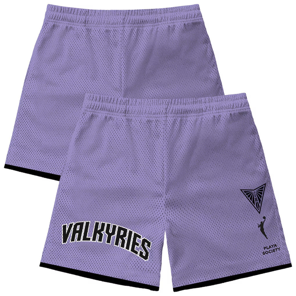 Golden State Valkyries Merch 2026 Playa Society GS Valkyries Shorts Gift For Basketball Fans - Merchluma