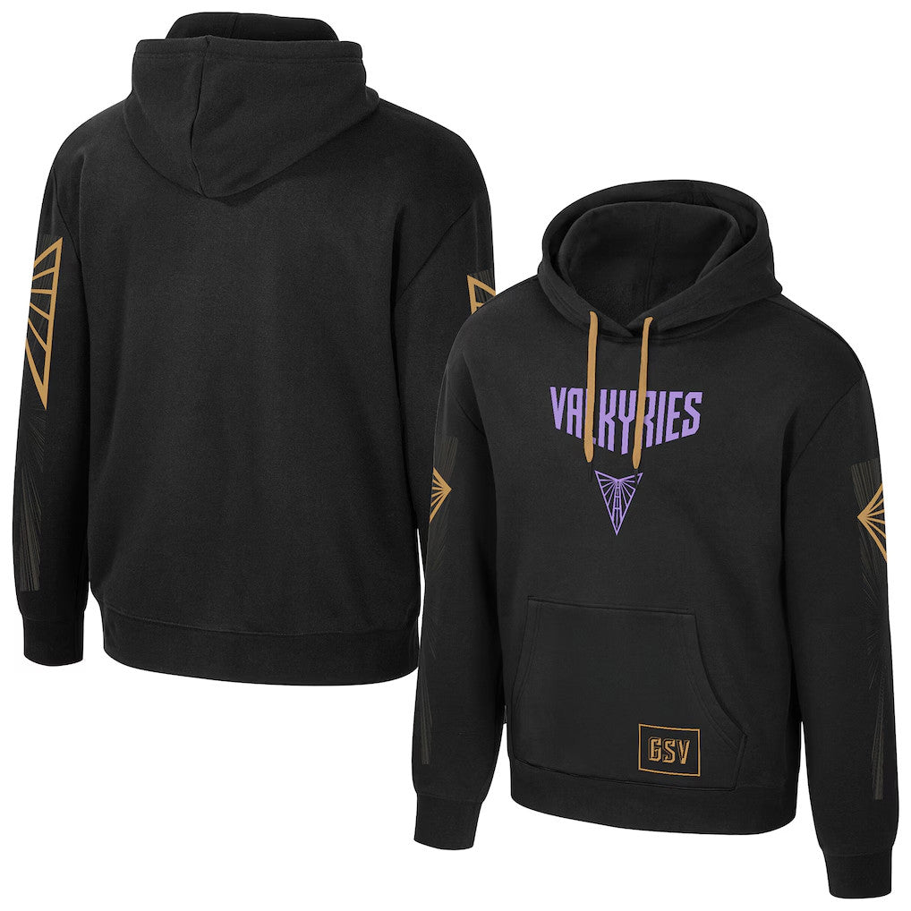 Golden State Valkyries Merch 2026 Black GS Valkyries Rebel Hoodie Present For Basketball Fans - Merchluma