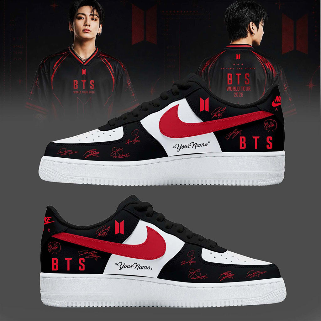 Personalized BTS Arirang World Tour Merch 2026 Beyond The Stage Sneakers Army Gear Gifts - Merchluma