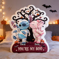 Personalized Cosmic Love Custom Shape Pillow You're My Boo Pillow Cute Gifts For Couple - Merchluma