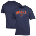 Chicago Bears Merch 2026 Chicago Bears Champion Arch Over Logo T-Shirt Navy Football Lover Gift - Merchluma