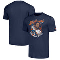 Chicago Bears Merch 2026 Caleb Williams Chicago Bears Homage Caricature Player T-Shirt Navy - Merchluma