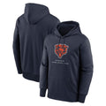 Chicago Bears Merch 2026 Chicago Bears Toss Sweep Hoodie Navy Football Enthusiast Gifts - Merchluma