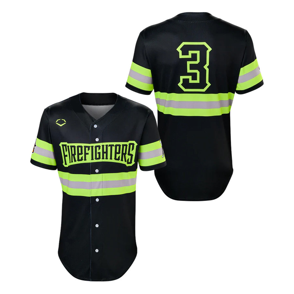Savannah Bananas Merch 2026 Firefighters BBCL Jersey Baseball Fan Apparel Gift For Firemans - Merchluma