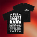5SOS Tour Merch 2026 The Biggest Band Chicago Lolla T-Shirt 5SOS Lollapalooza Merch Fan Gifts - Merchluma