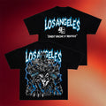 Ghost Racing Merch 2026 Los Angeles GXT T-Shirt Black Birthday Ideas For Him - Merchluma