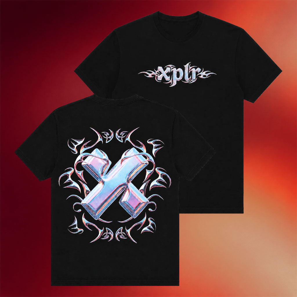 XPLR Merch 2026 Ethereal T-Shirt Black Sam And Colby Merch Best Birthday Gifts - Merchluma