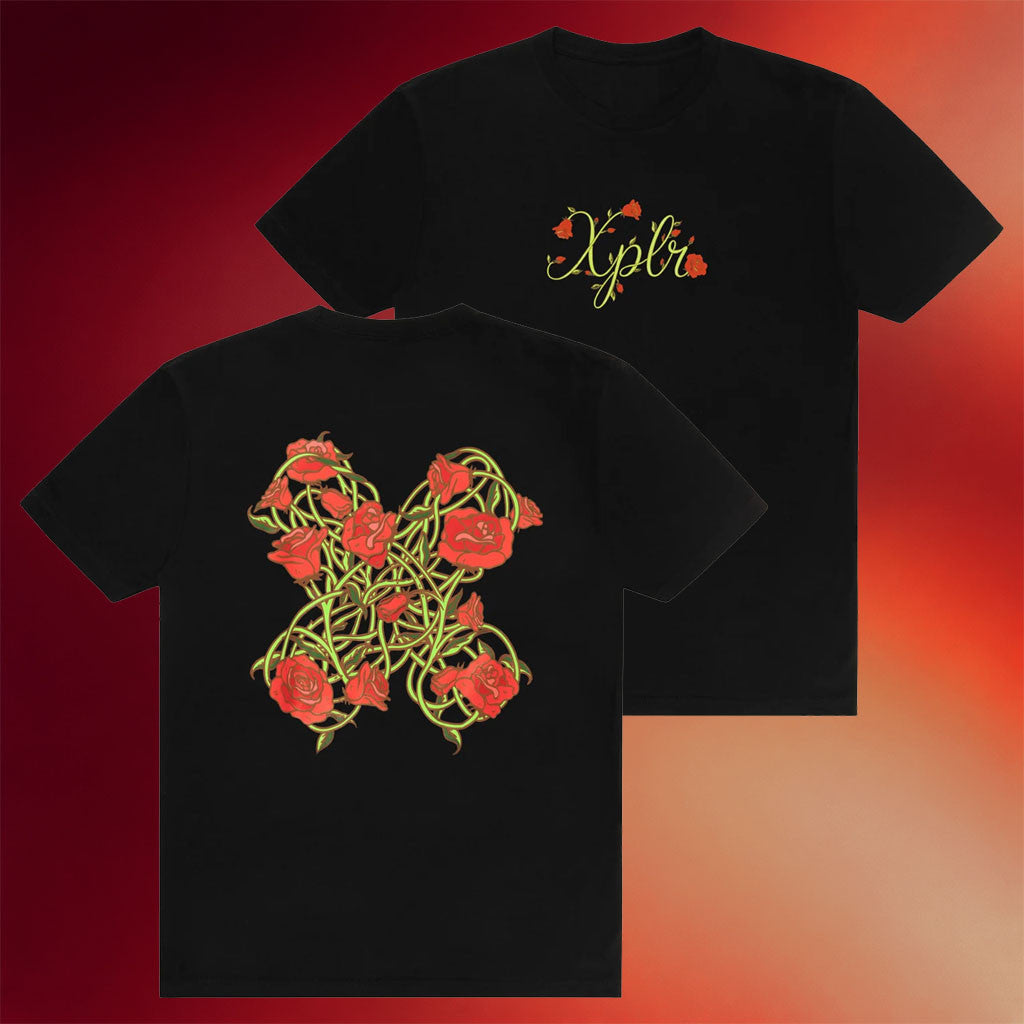 XPLR Merch 2026 Rosy T-Shirt Black Sam And Colby Merch Gift Ideas For Mom - Merchluma