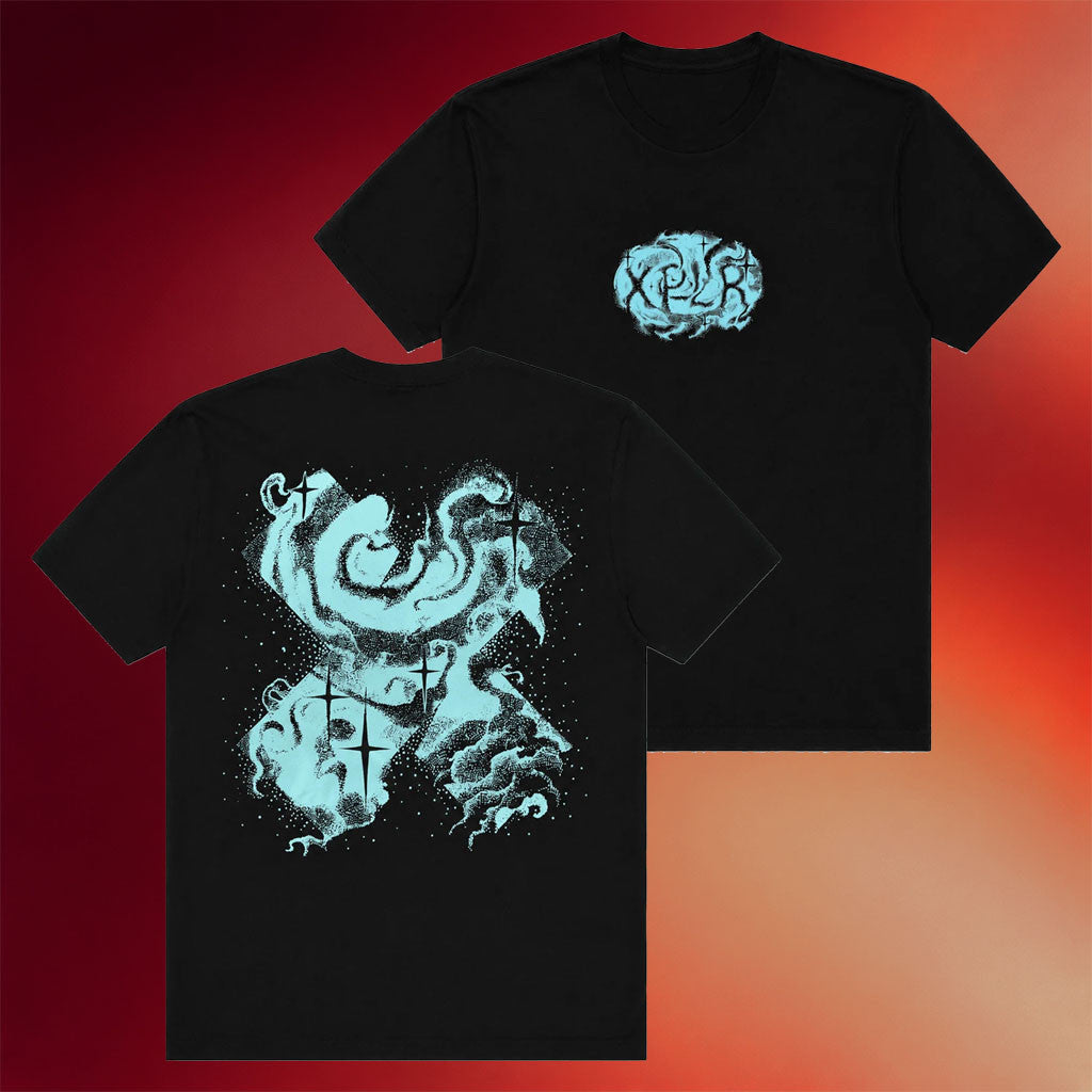 XPLR Merch 2026 Starry Night T-Shirt Black Sam And Colby Merch Birthday Ideas For BFF - Merchluma