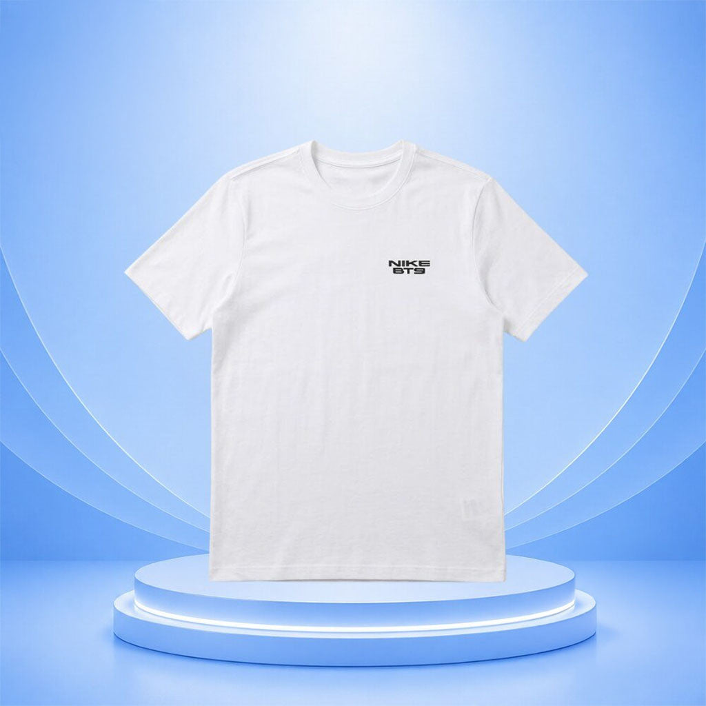 BTS X Collab T-Shirt White BTS Merch Gift For Kpop Fan - Merchluma