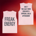 5SOS Tour Merch 2026 Freak Energy Lollapalooza Tank Top Lolla Festival Merch Gift For Fans - Merchluma