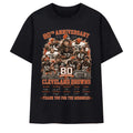 Cleveland Browns Merch 80th Anniversary 1946 2026 Thank You For The Memories T-Shirt Gifts - Merchluma