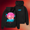 HWBT Merch 2026 Ocean Drive Hoodie Black Hard Work Beats Talent Hoodie Gift For BFF - Merchluma