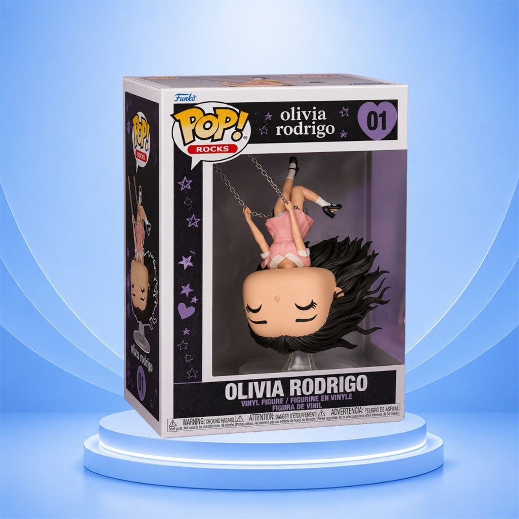 Funko Pop Rocks Olivia Rodrigo 01 Sour Swing Vinyl Figure Featured - Merchluma