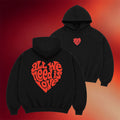 XPLR Merch 2026 All We Need Is Love Hoodie Black Sam And Colby Merch Present For Him Her - Merchluma