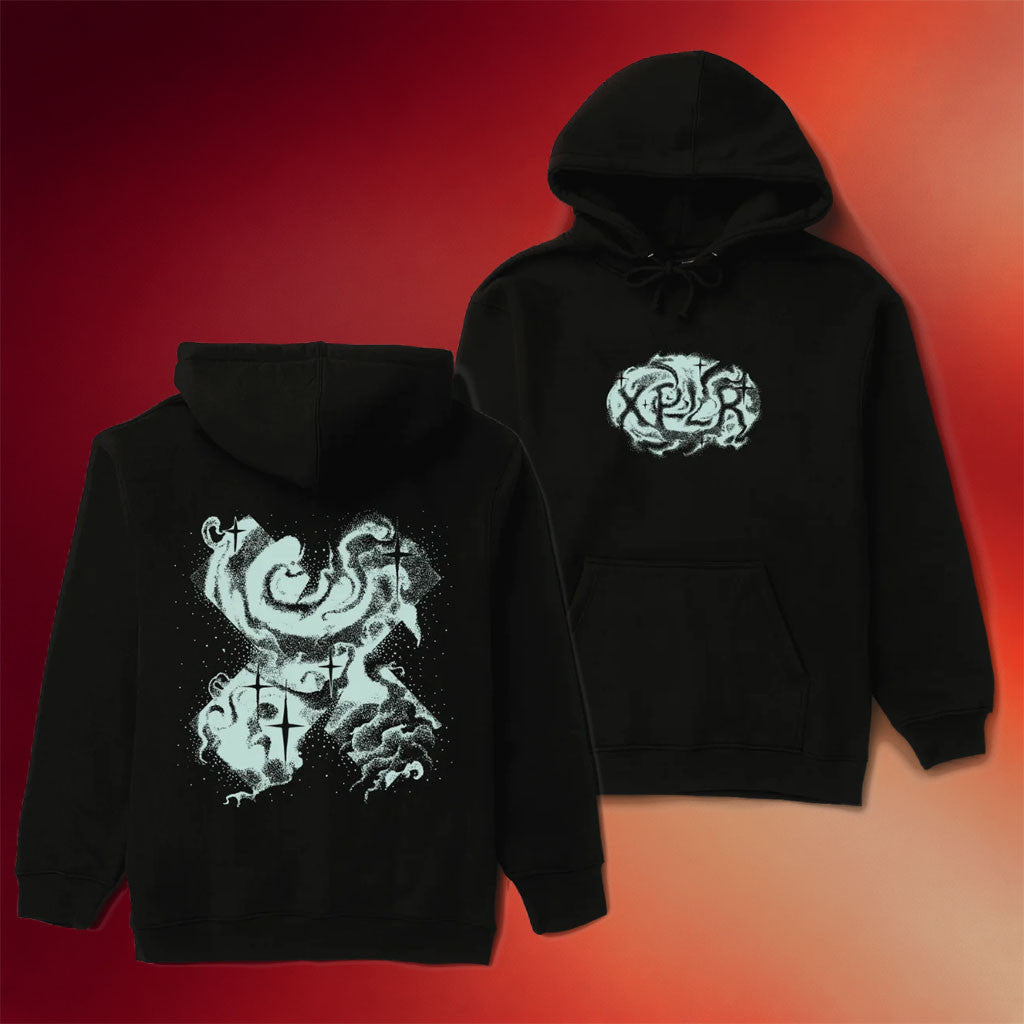 XPLR Merch 2026 Starry Night Hoodie Black Sam And Colby Merch Cool Gift For Brothers - Merchluma