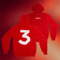 Chance The Rapper Merch 2026 Chance 3 Hoodie Red Best Gifts For Hip Hop Lovers - Merchluma