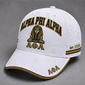 Alpha Phi Alpha Est 1906 Sphinx White Baseball Cap Alpha Phi Alpha Merch Gift Ideas For Husband - Merchluma