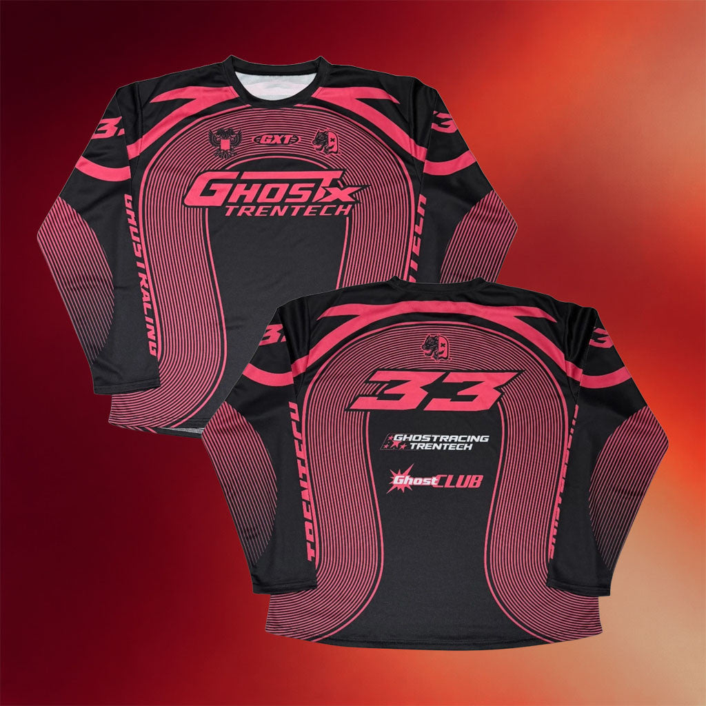 Ghost Racing Merch 2026 Ghost X Trendtech 33 Jersey Black Unique Gift For Brothers - Merchluma