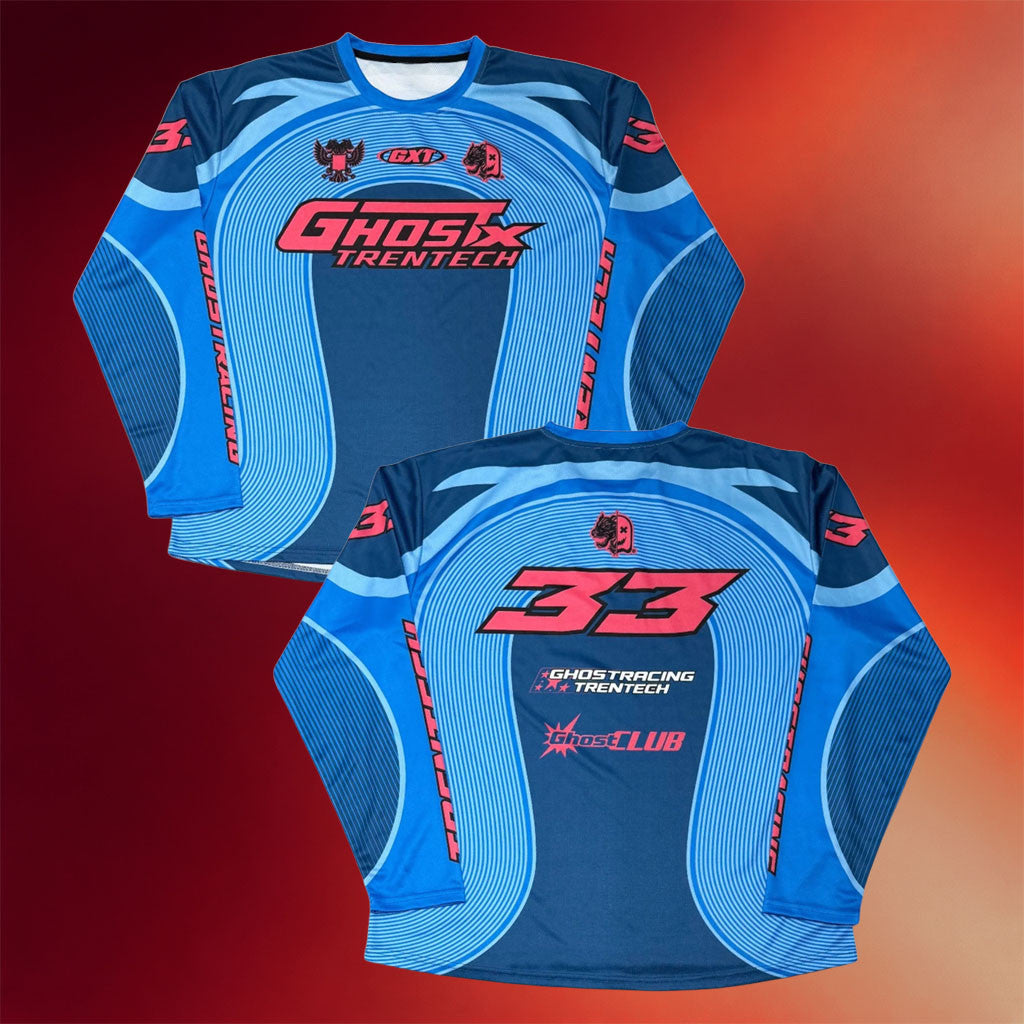 Ghost Racing Merch 2026 GXT 33 Jersey Birthday Gift Ideas For Boyfriend - Merchluma