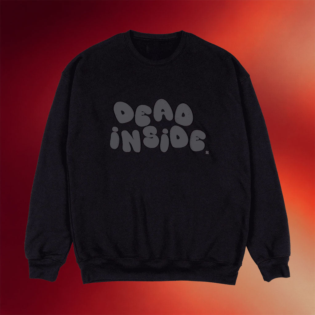XPLR Merch 2026 Dead Inside Sweatshirt Black Sam And Colby Merch Unique Gift For Friends - Merchluma