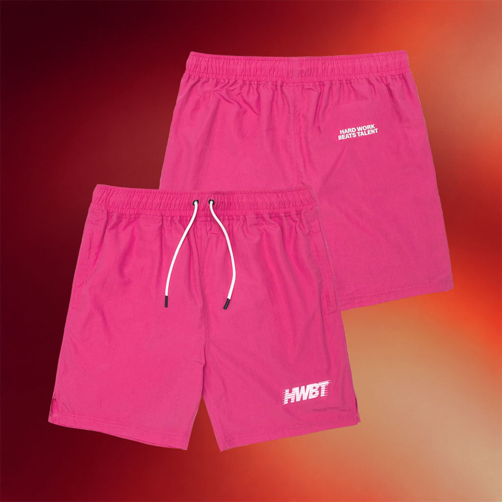 HWBT Merch 2026 Hard Work Beats Talent Shorts Birthday Gift Ideas For Friends - Merchluma