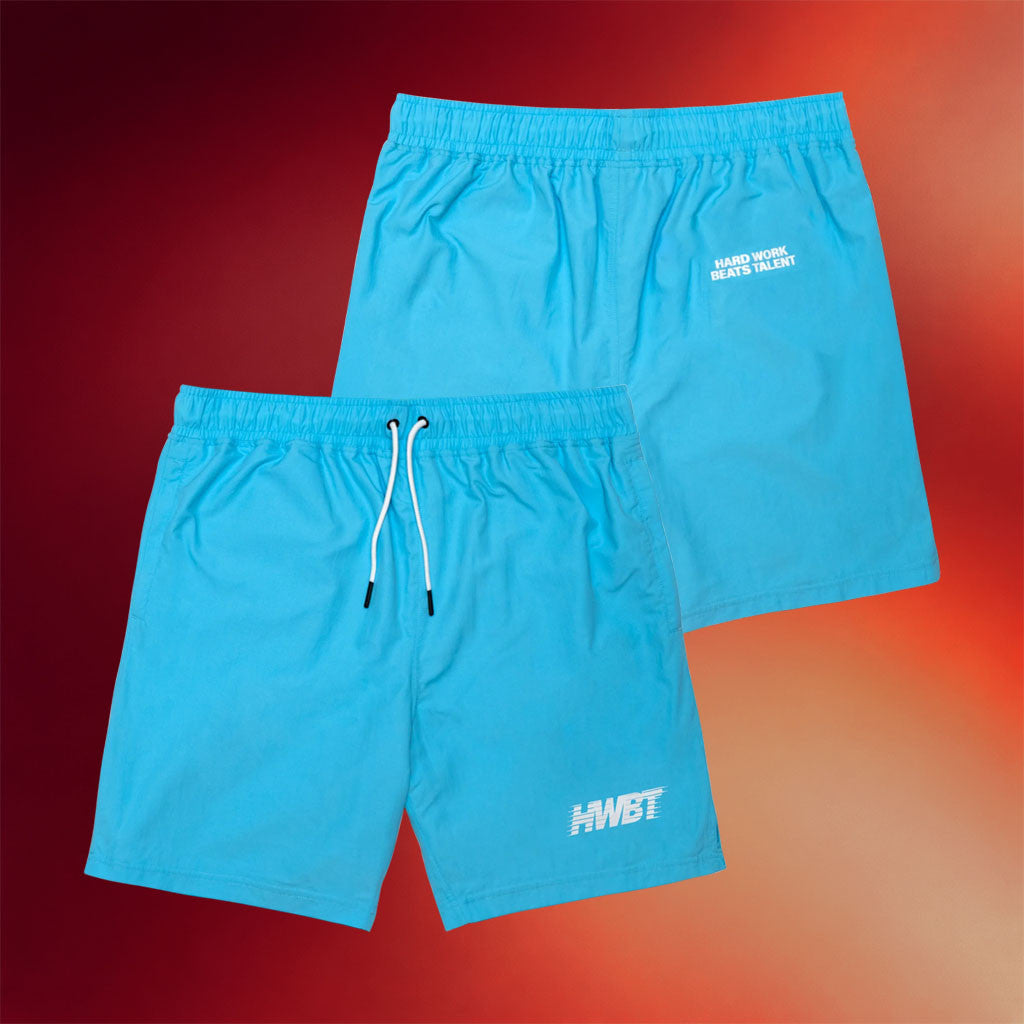 HWBT Merch 2026 Hard Work Beats Talent Shorts HWBT Shorts Special Gift For Husband - Merchluma