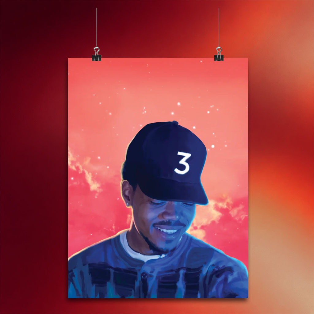 Chance The Rapper Merch 2026 Coloring Book Poster Wall Art Decor Chance 3 Merch - Merchluma