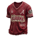Alabama Crimson Tide Football 1892 Distressed T-Shirt Alabama Crimson Tide Merch Him Gift - Merchluma