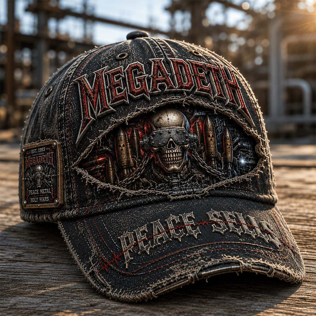 Megadeth Peace Sells Vintage Hat Megadeth Merch 2026 Presents For Music Lovers - Merchluma