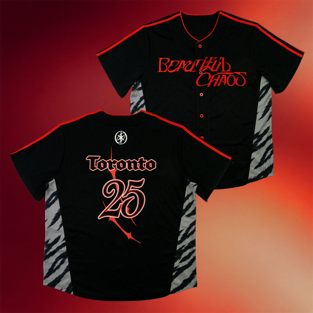 KATSEYE Merch Beautiful Chaos City Jersey Toronto 25 KATSEYE Apparel Gifts For BFF - Merchluma