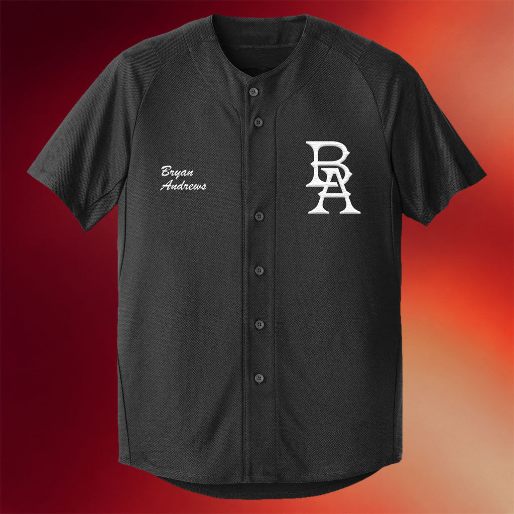 Bryan Andrews Merch 2026 BA Baseball Jersey Bryan Andrews Jersey Gifts Ideas For Friends - Merchluma
