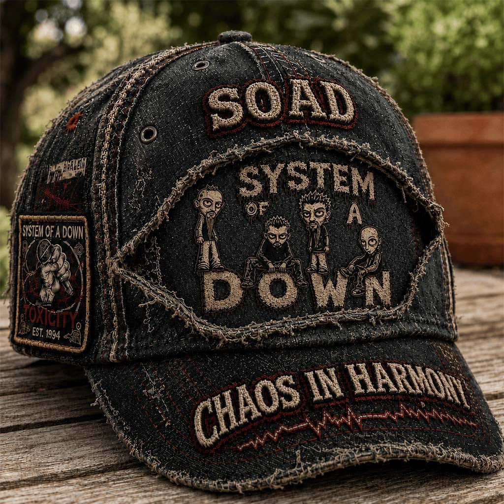 System Of A Down 2026 Chaos In Harmony Hat SOAD Merch Present For Band Fans - Merchluma