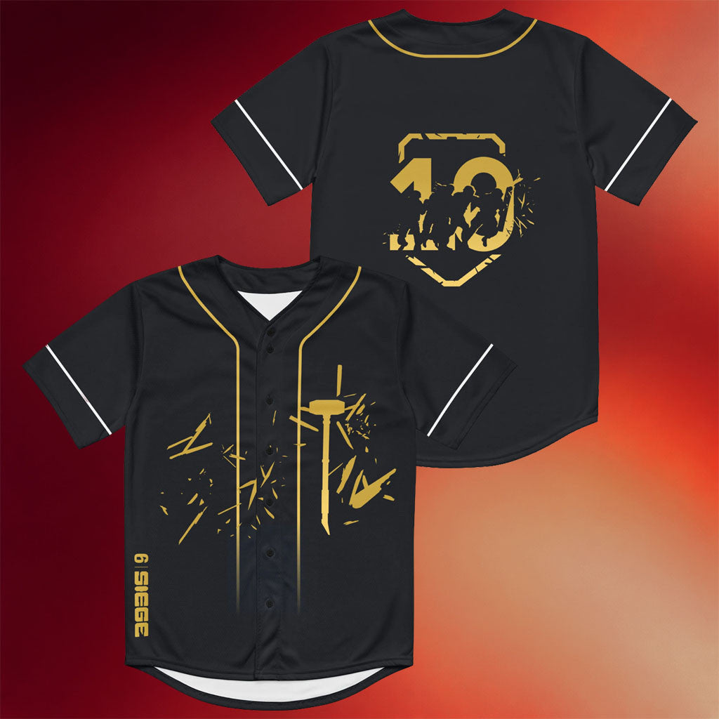 Tom Clancy's Rainbow Six Siege Merch 2026 Six Siege 10th Anniversary Jersey Gifts For Him - Merchluma