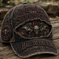Avenged Sevenfold Hail To The King Vintage Distressed Hat Avenged Sevenfold Merch Fan Gifts - Merchluma